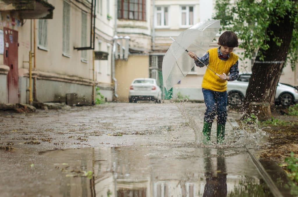 Moving In Rain