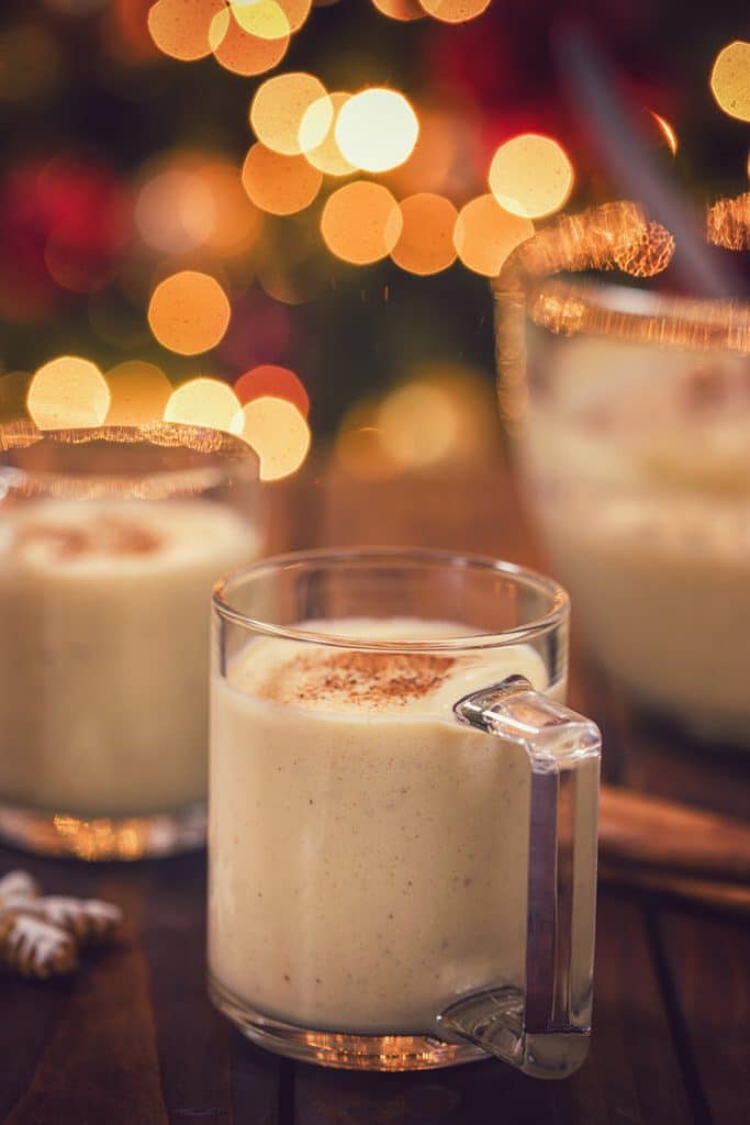 Eggnog At Christmas Time